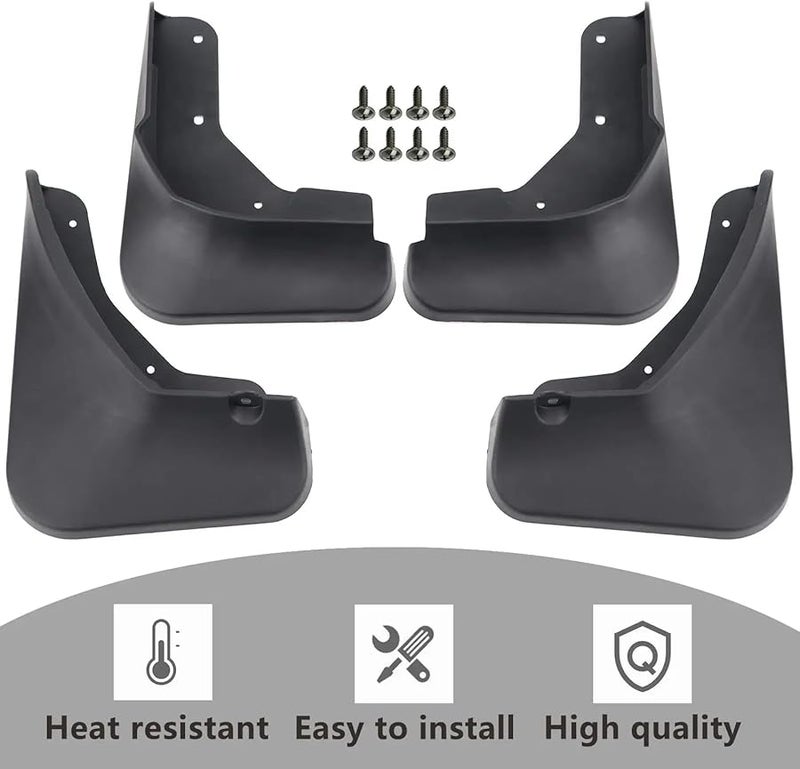Nissan Rogue X Trail T33 2021 2022 4PCS Molded Splash Guards Mud Flaps - Image 5