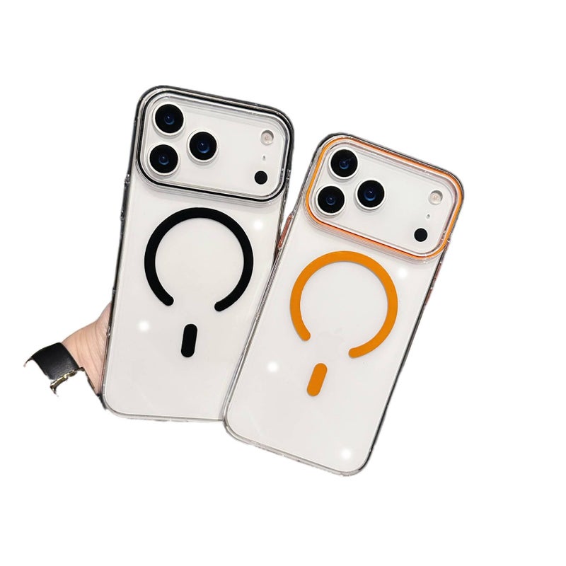 غطاء MagSafe بPC، مغناطيس قوي، بنفسجي، مقاوم للصدمات لـ iPhone 12 Pro Max مغناطيسي باللون البنفسجي أثناء التنقل للطاولة خفيف الحمل - Image 3
