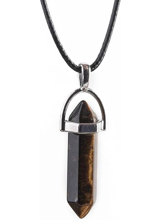 Tiger Eye Pendant Necklace - Image 1