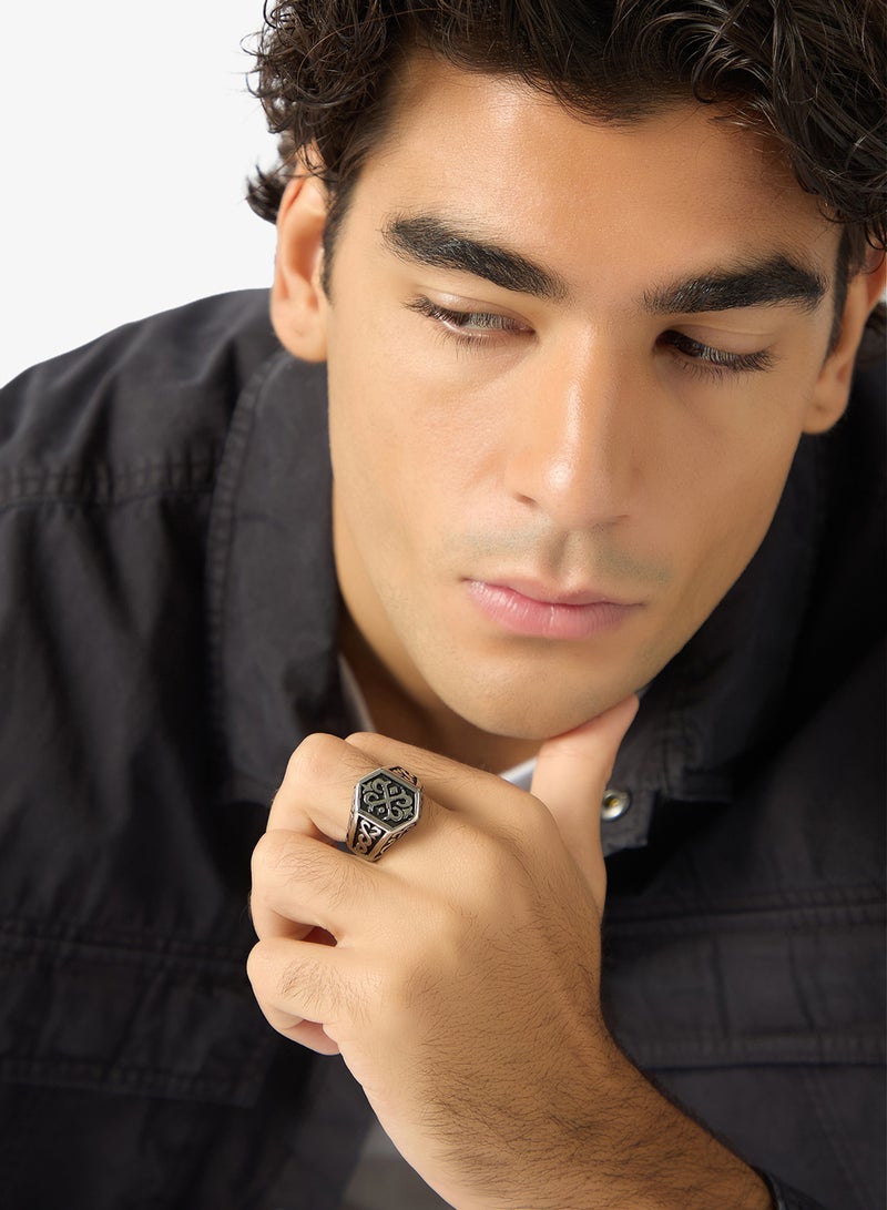 Seventy Five Signet Ring - Image 5