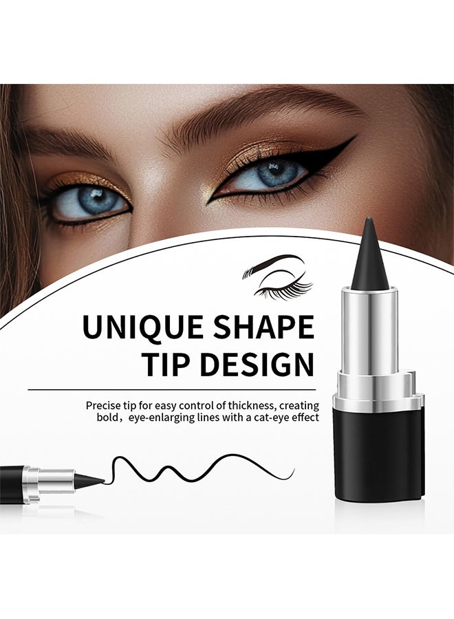 lakerain Long-Wear Gel Eyeliner, Black Gray Eyeliner Pencils, Quick Drying Eye liner Gel Stick Eye Makeup Long Lasting, Eye Makeup For Women #03(Dark Gray) - Image 4