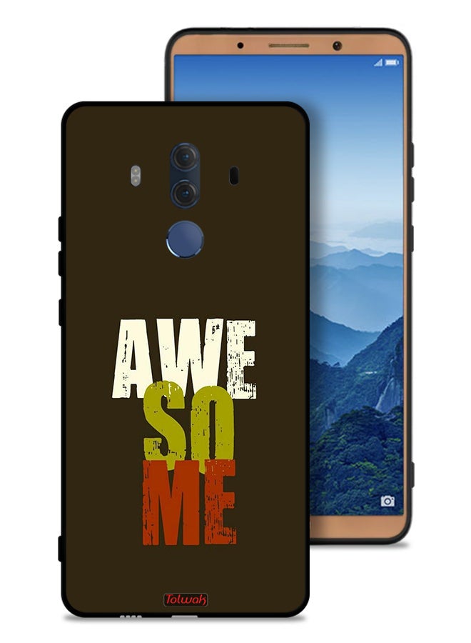 Tolwak Huawei Mate 10 Pro Protective Case Cover Awesome - Image 1