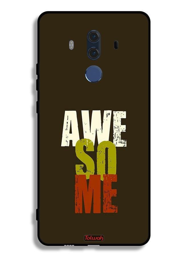 Tolwak Huawei Mate 10 Pro Protective Case Cover Awesome - Image 2
