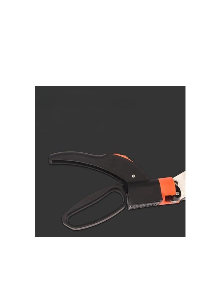 LAMAY Manual Grass Hedge Shears/Trimmer for Cutting Lawn Edge, 360 Rotatable Blade Head, Serrated Blade, Precision-Cut On Both Sides - Image 4
