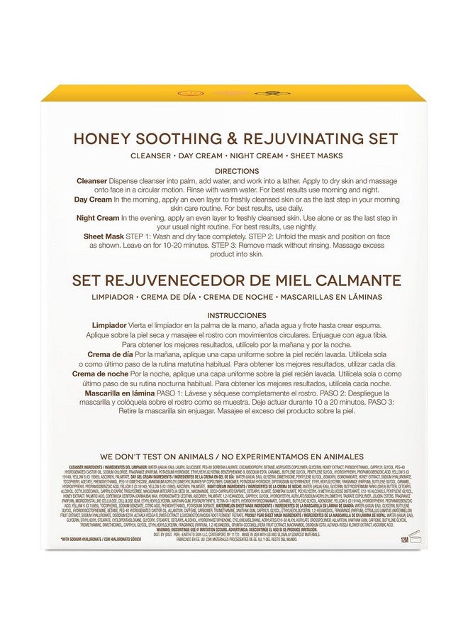 earth to skin Honey Soothing & Rejuvenating Set - Image 3