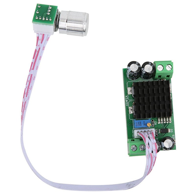 DC Fan Speed Controller Regulator, Brushless Motor Driver, 5V - 24V 1A - Wide Voltage Range, Potentiometer Switch, Easy Installation for Cooling Fans - Image 5