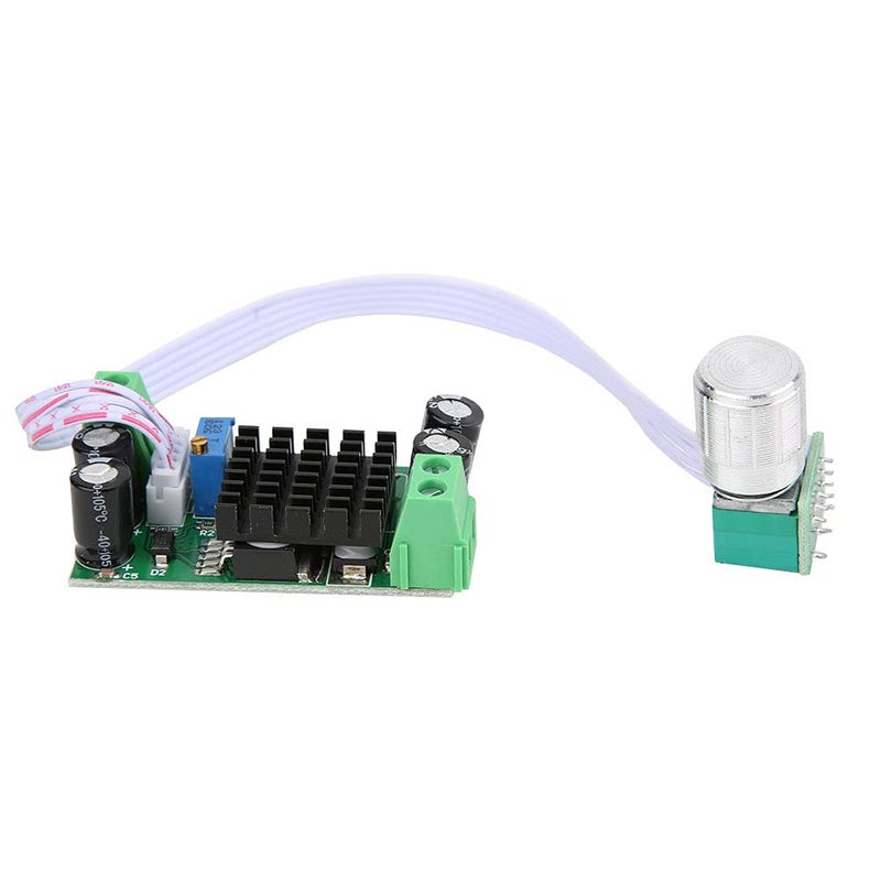 DC Fan Speed Controller Regulator, Brushless Motor Driver, 5V - 24V 1A - Wide Voltage Range, Potentiometer Switch, Easy Installation for Cooling Fans - Image 3