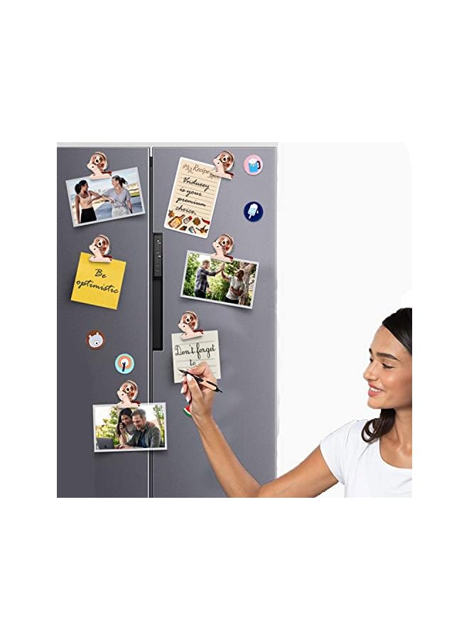 promass Magnetic Hook Clip, 10 Pieces (Rose Gold) - Image 4