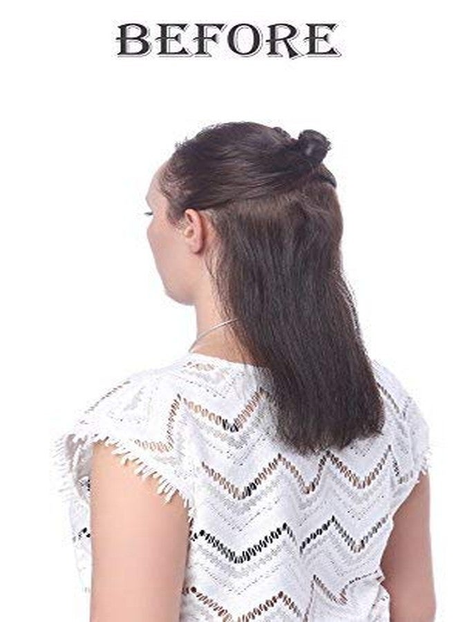 Onedor 12" Synthetic Fiber Natural Textured Curly Ponytail Clip In/On Hair Extension Hairpiece (8#) - Image 4
