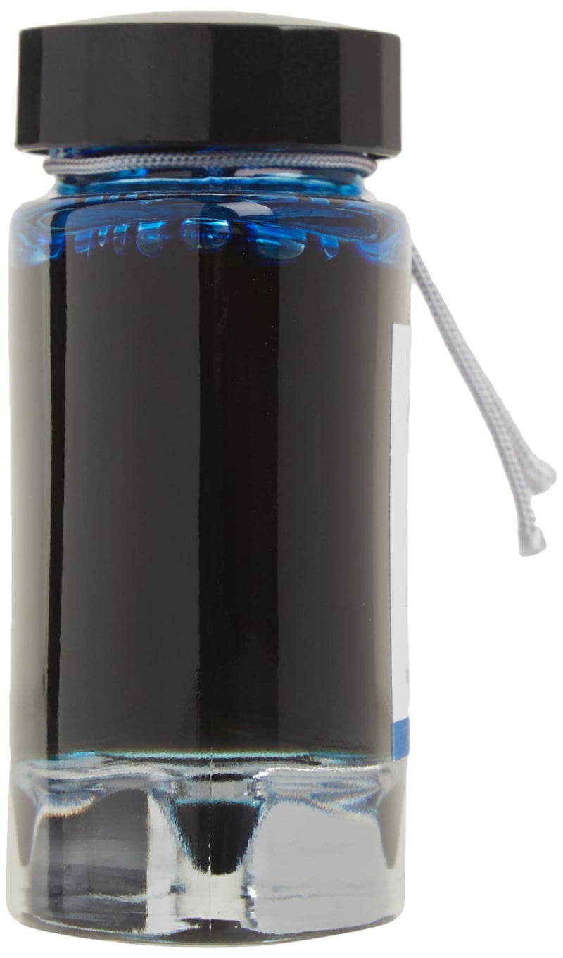 PILOT Iroshizuku Bottled Fountain Pen Ink, Kon-Peki, Deep Blue (Turquoise Blue) 50ml Bottle (69212) - Image 4