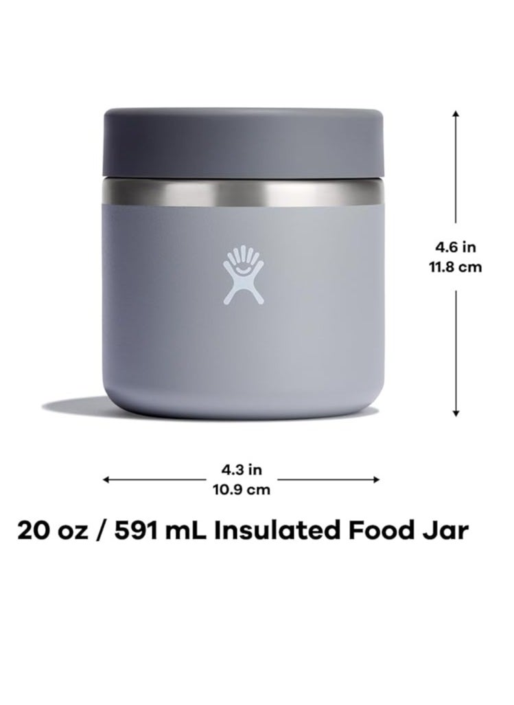 Hydro Flask - Hydro Flask  Double Walled Vacuum Insulated 590ml Food Container is Leak Proof, with easy Grip Lid, and is BPA Free, Agave - Image 1