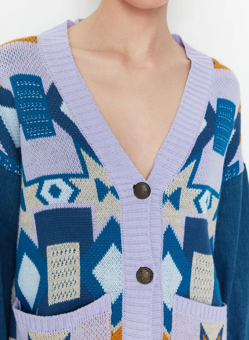 trendyol Jacquard Knitted Sweater