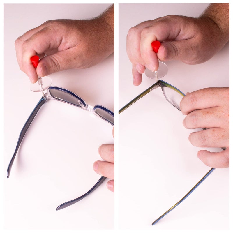 Apex Glasses Repair Kit - Eyeglass Repair Kit with Small Screwdriver,Eyeglass Screws, Magnifying Glass, Screw Guide, & Storage Pouch - Universal Eyeglass Repair Kit for Reading Glasses, & Sunglasses - Image 5