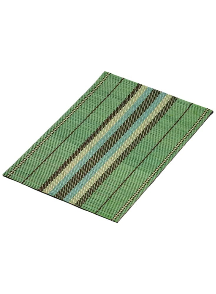 4pcs Nordic style bamboo placemats, insulation mats, tea mats, decorative mats - Image 1