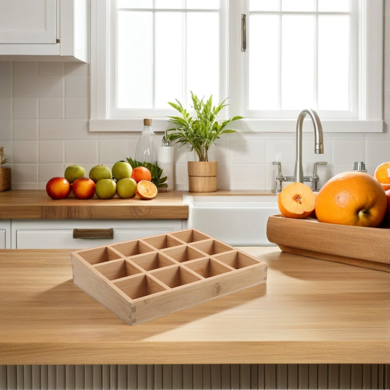 Kitchen Spice Rack: Countertop Spice Bottle Storage Rack Organizer Seasoning Storage Shelf Cabinets Cooking Organization - Image 2