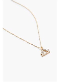 FOREVER 21 Rhinestone Zodiac Charm Necklace  - Image 4