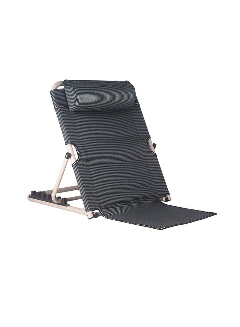 Hihonor Bed Chair, Folding Computer Seat, Soft Cushion, Lazy Small Sofa, Multi - Stage Adjustment, Convenient, 40~90 Degree Adjustable - Image 1