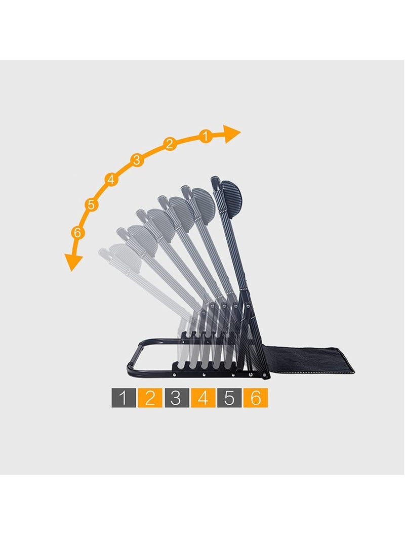 Hihonor Bed Chair, Folding Computer Seat, Soft Cushion, Lazy Small Sofa, Multi - Stage Adjustment, Convenient, 40~90 Degree Adjustable - Image 4