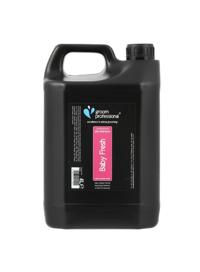 Groom Professional Baby Fresh Shampoo Volume - 4 litre - Image 1