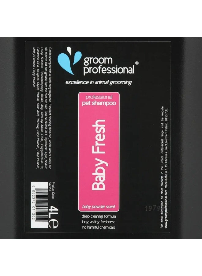 Groom Professional Baby Fresh Shampoo Volume - 4 litre - Image 2
