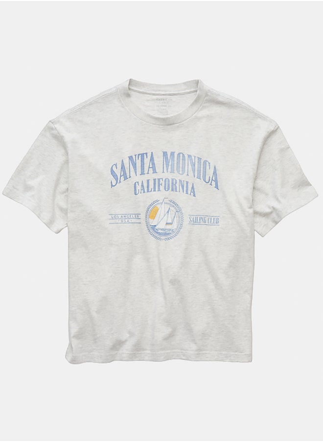 American Eagle AE Boxy Destination Graphic T-Shirt  - Image 3