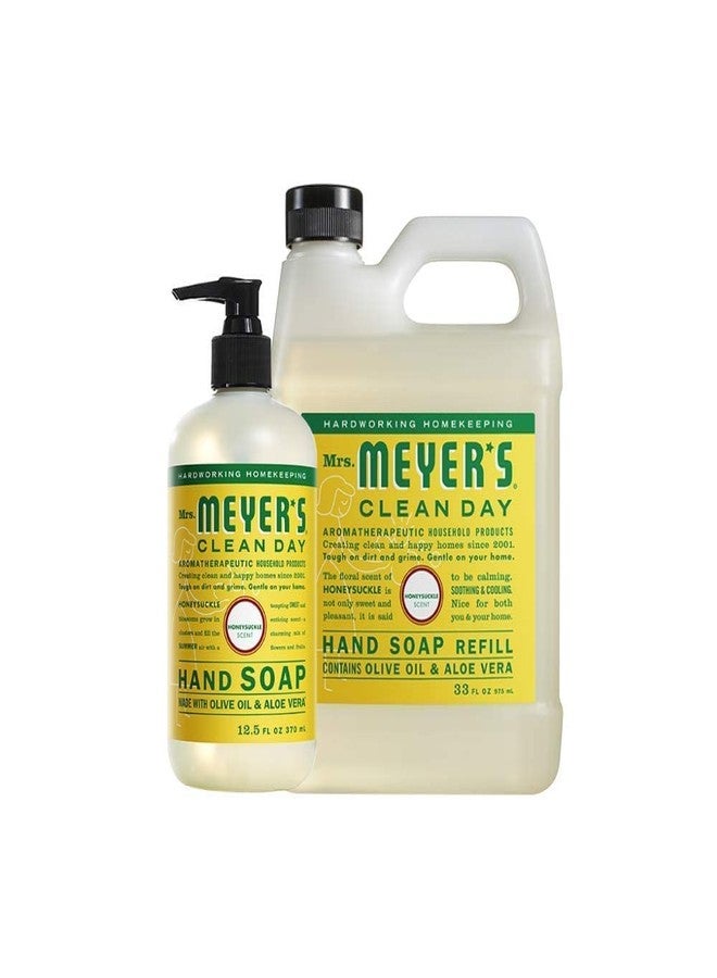 Mrs. MEYER'S CLEAN DAY Hand Soap, Refill Variety Pack Soaps Made to Clean and Freshen Hands - Image 1