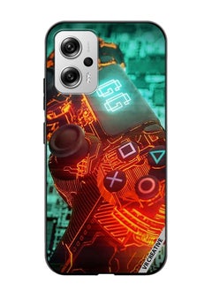 Protective Case Cover For Xiaomi Redmi Note 11T Pro Ps4 Controller Design Multicolour