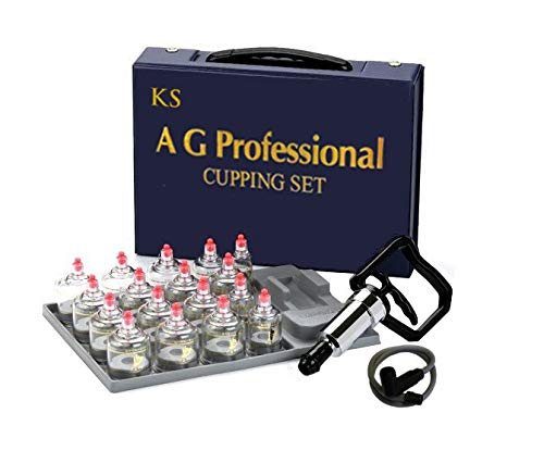KS Professional Cupping Set Made in Korea 17 Cups with Extension Tube300 Value KS Choi Corp Made in Korea - Image 2