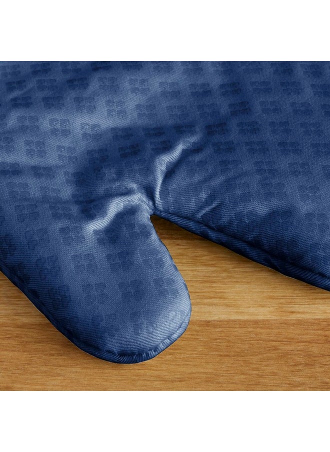 KitchenAid KitchenAid Asteroid Oven Mitt Set, 7"x12.5", Blue Willow, 2 Piece  - Image 3