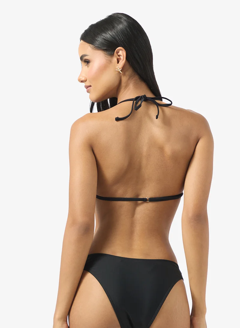 Ginger 3 Pc Bikini &amp; Sheer Pant Set