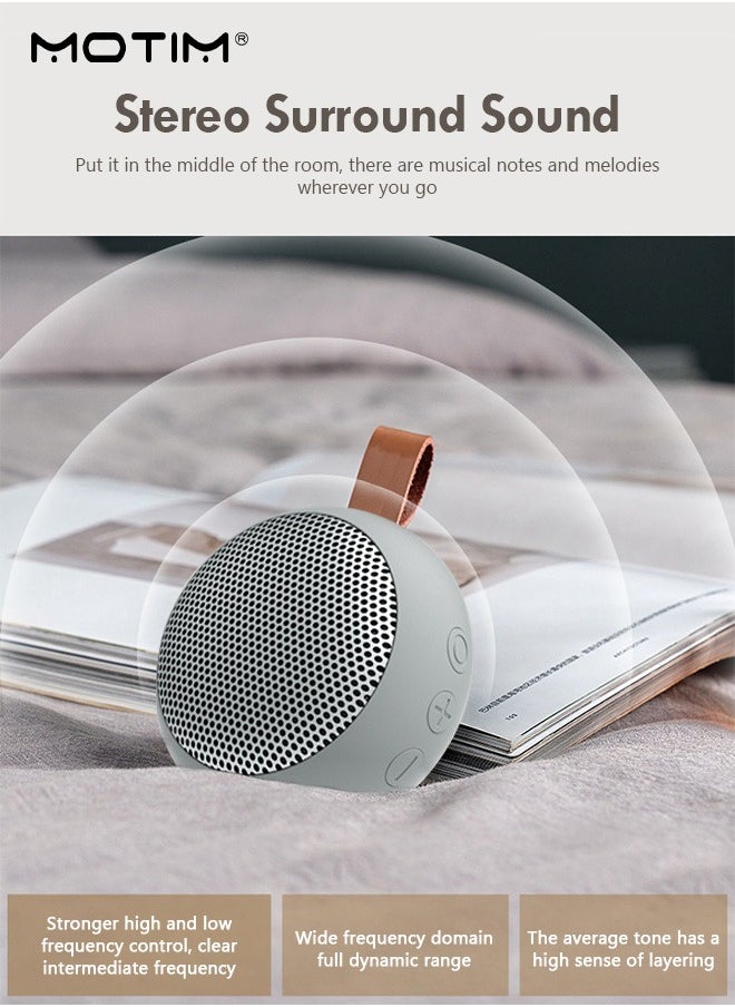 IPX7 Waterproof Speaker, Mini Bluetooth Speaker with 360° Surround Stereo Sound, Powerful Audio Punchy Bass Hands, free Calls Dustproof Wireless Bluetooth Streaming, 15 Hours of Playtime - pzsku/ZA0BA9F26F2CD9A37B7C9Z/45/_/1702978950/98ab796e-8aeb-49f6-ab57-cb279aa73a37