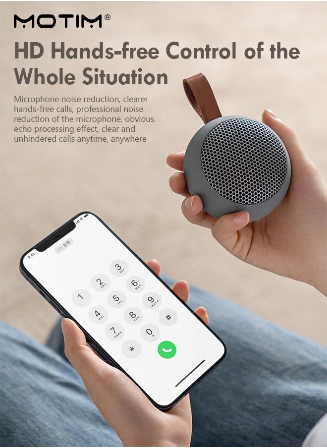 IPX7 Waterproof Speaker, Mini Bluetooth Speaker with 360° Surround Stereo Sound, Powerful Audio Punchy Bass Hands, free Calls Dustproof Wireless Bluetooth Streaming, 15 Hours of Playtime - pzsku/ZA0BA9F26F2CD9A37B7C9Z/45/_/1702979215/bb5d2766-184b-4324-89df-e2d1358cddbc