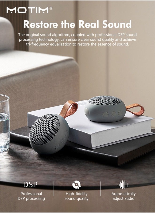 IPX7 Waterproof Speaker, Mini Bluetooth Speaker with 360° Surround Stereo Sound, Powerful Audio Punchy Bass Hands, free Calls Dustproof Wireless Bluetooth Streaming, 15 Hours of Playtime - pzsku/ZA0BA9F26F2CD9A37B7C9Z/45/_/1702979283/50bd2e83-aa1b-4586-9079-8ddd2364344e