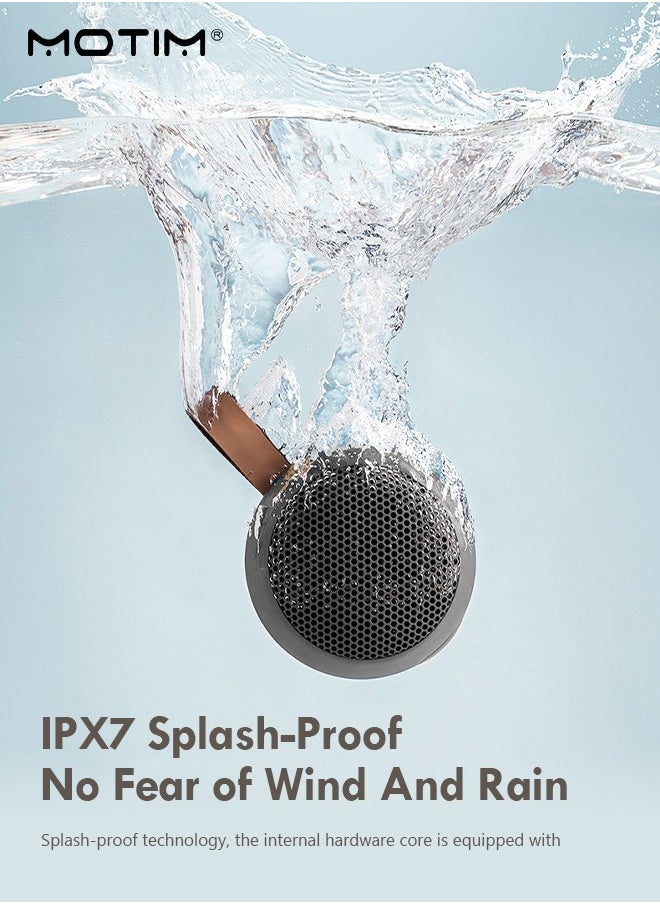 IPX7 Waterproof Speaker, Mini Bluetooth Speaker with 360° Surround Stereo Sound, Powerful Audio Punchy Bass Hands, free Calls Dustproof Wireless Bluetooth Streaming, 15 Hours of Playtime - pzsku/ZA0BA9F26F2CD9A37B7C9Z/45/_/1706698859/51d4ff66-788f-4dd8-a083-d84e7382ce69