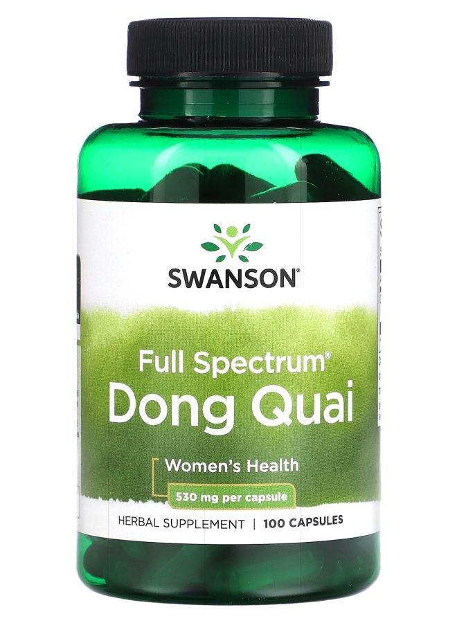 دونغ كواي كامل الطيف 530 ملغ 100 كبسولة