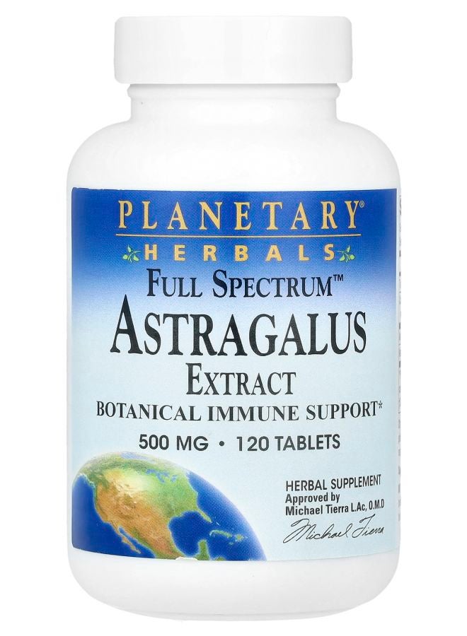 Full Spectrum™ Astragalus Extract 500 mg 120 Tablets (250 mg each Tablet)