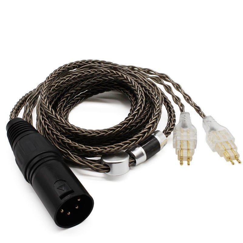 Youkamoo 4 Pin XLR Balanced Replacement Upgrade Cable Compatible for Sennheiser HD650, HD600, HD580, HD660S, HD58X, HD565, HD545, HD535, HD6XX Headphones Balanced Upgrade Cable (4 Pin XLR Male) - Image 1