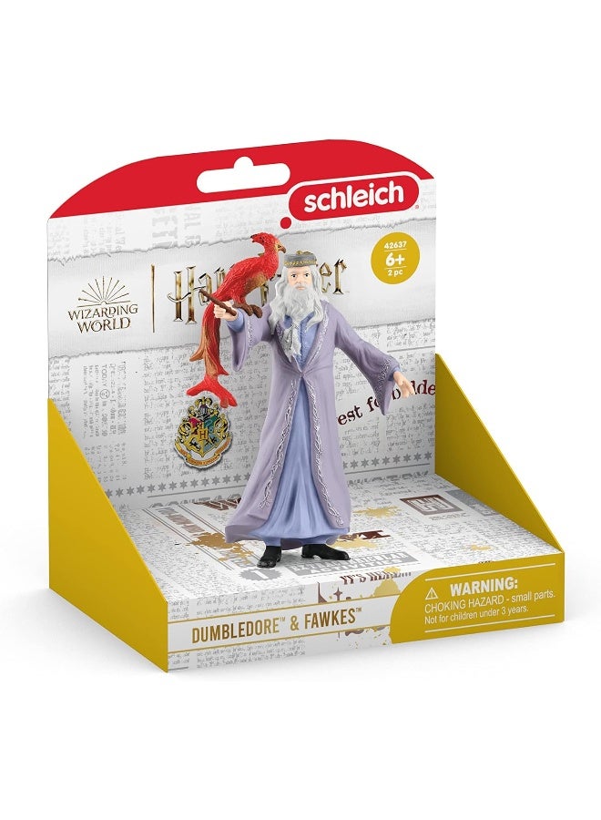 Schleich مجموعة تماثيل شلايش ألبس دمبلدور وفوكس - Image 2