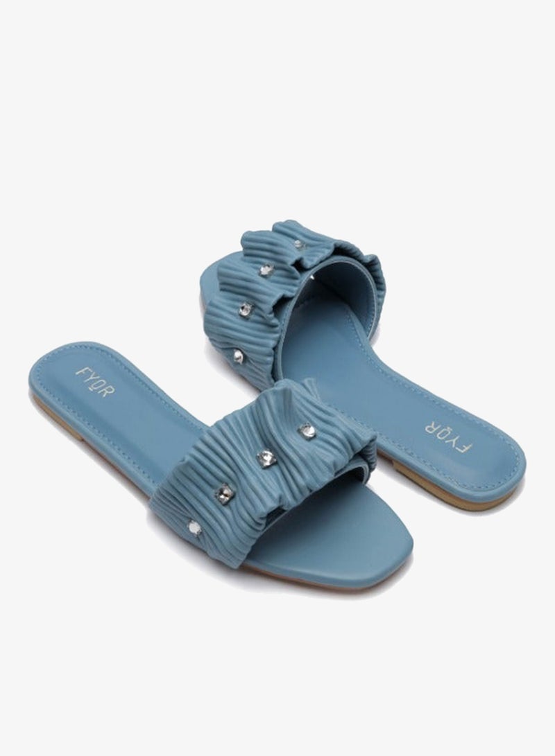 FYOR Ruched Slide Sandal MY 220 - Image 3