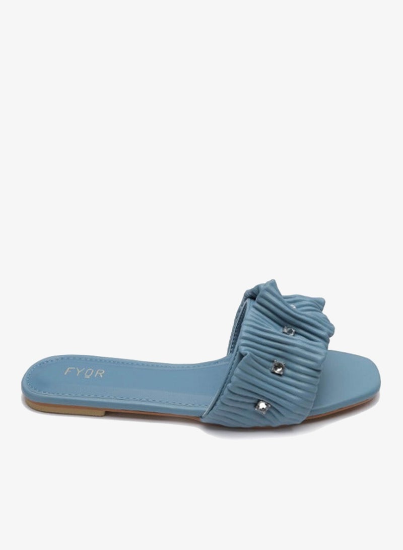 FYOR Ruched Slide Sandal MY 220 - Image 1