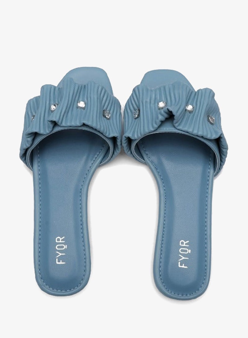 FYOR Ruched Slide Sandal MY 220 - Image 4