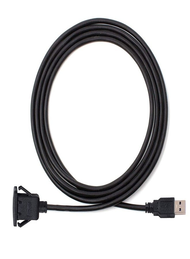 NFHK 1m Waterproof Single USB 3.0 Extension Latch Mount Car AUX Cable for Dashboard Panel - Image 4