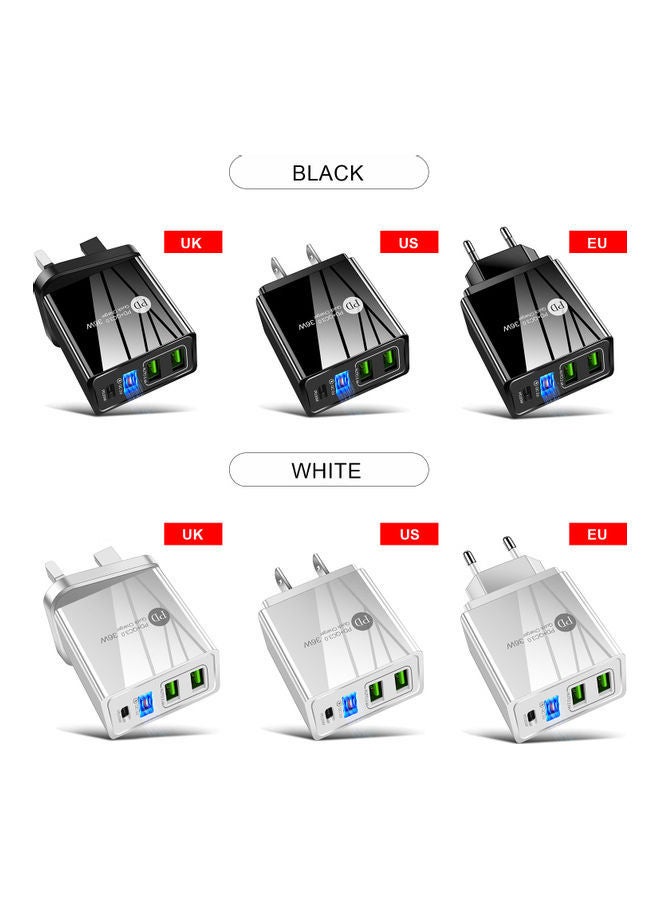 NIBEMINENT Mobile Phone Charger White  - Image 5