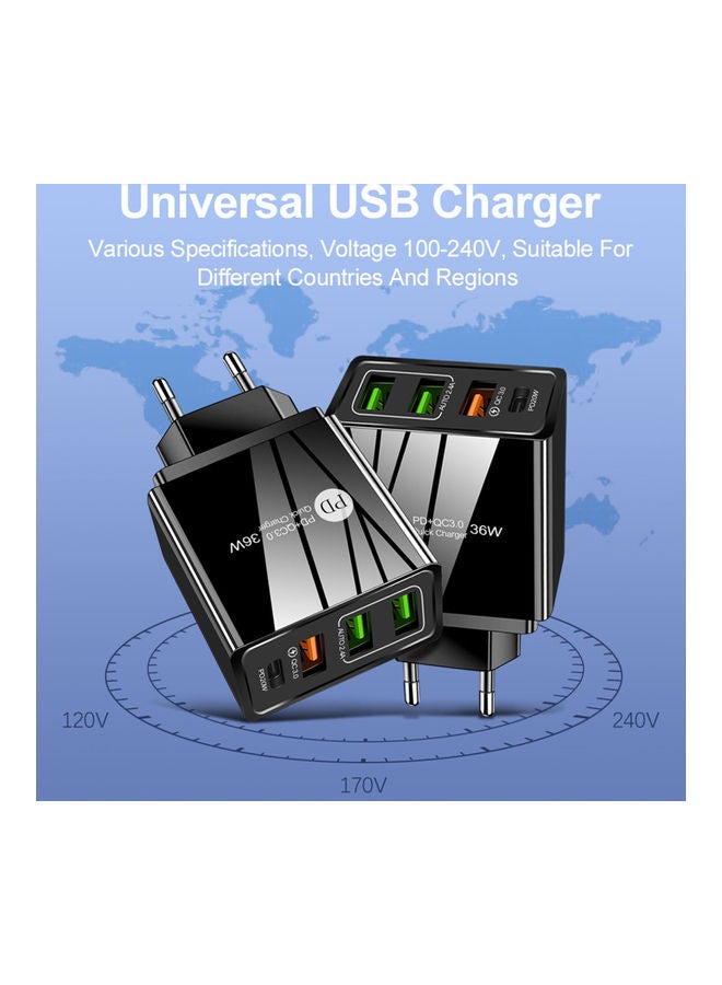 NIBEMINENT Mobile Phone Charger White  - Image 3