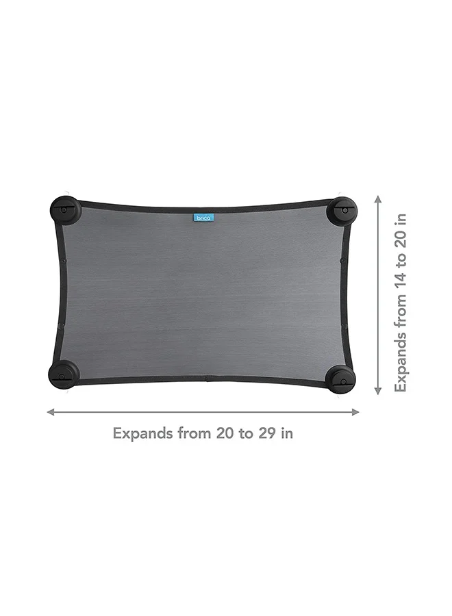Munchkin Stretch to Fit Sun Shade Provides Maximum Uva/uvb Protection Safe View Premium Mesh Stretch For Max Coverage