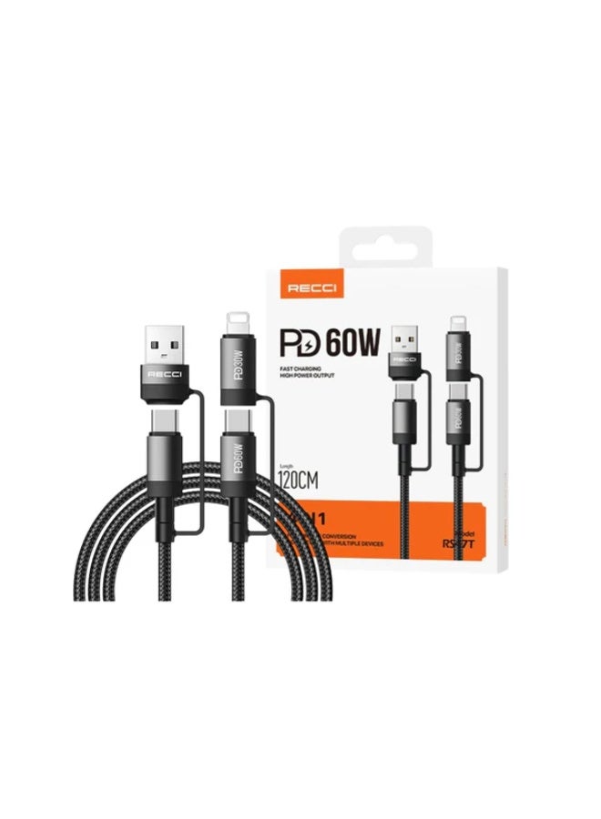 ريتشي وصلة شحن 4 في 1 60 واط من RECCI - Image 2