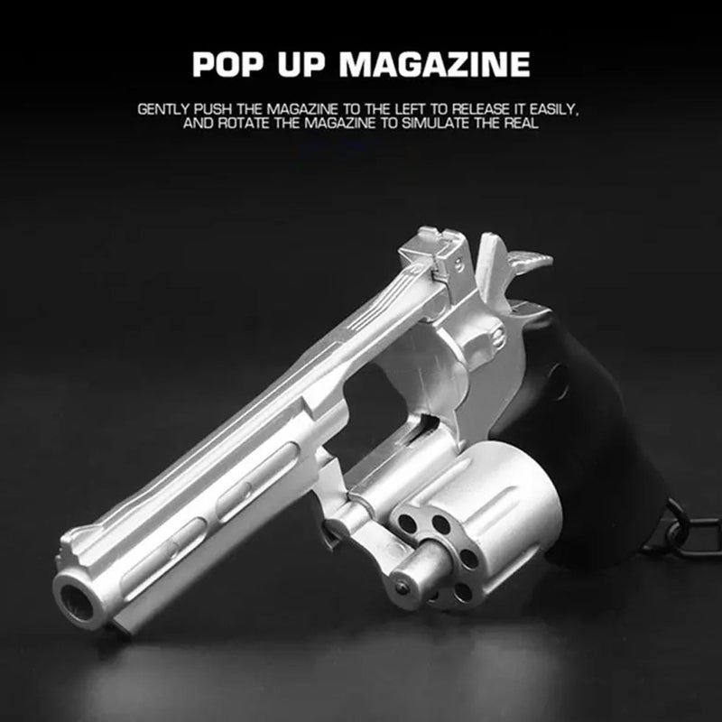 Mini Tactical Pistol Keychain: 3.15*1.96 Inches Lightweight Compact - Lifelike Moving Parts Pendant for Daily Carry, Holiday Gifts, Pistol Model Lovers - Image 4