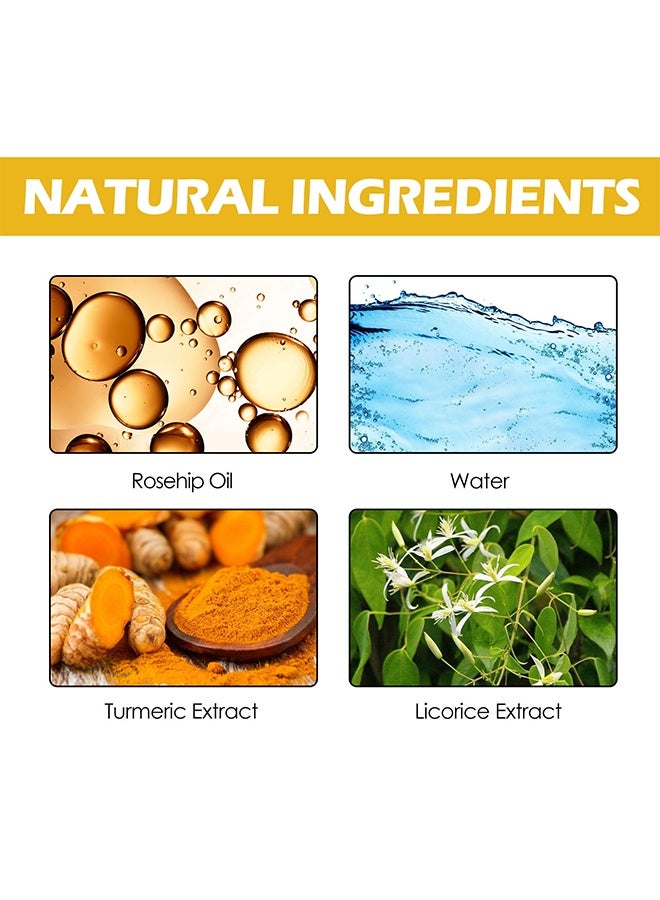 EELHOE 100% Turmeric Extract Facial Toner , Dark Spot Correcting Toner for Face, Reduces Hyperpigmentation,Antil Aging Linghten Spots Age Spots, Sun Spots and Improves Skin Tone for All Skin Types 100ml - Image 4