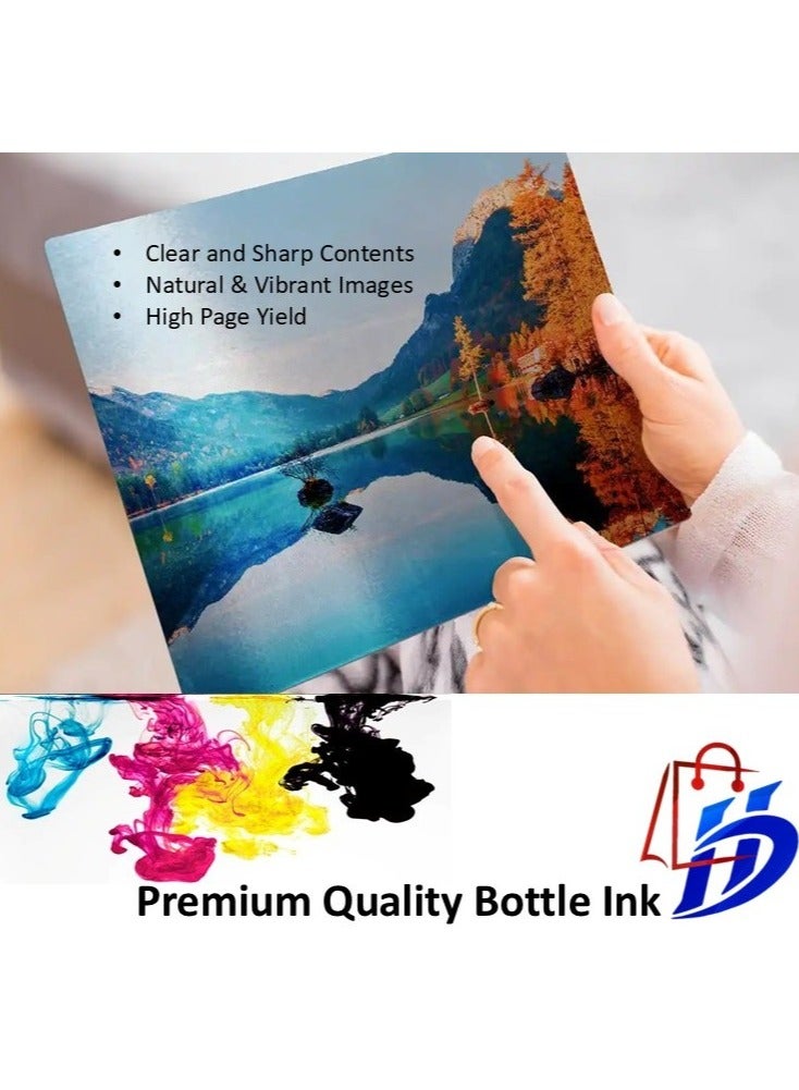 AVE-TECH Premium Ink 103 Bottle Pack Of 4 Set - Black/ Cyan/ Yellow/ Magenta - Image 2