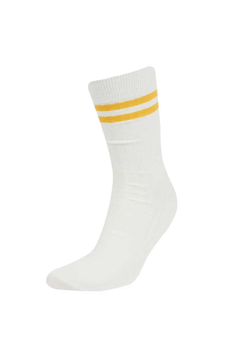 ديفاكتو Man Comfortable Elastic 5 Piece Long Cotton Socks